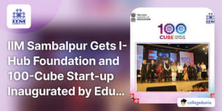 IIM Sambalpur Gets I-Hub Foundation and 100-Cube Start-up Inaugurated by Education Minister Dharmendra Pradhan